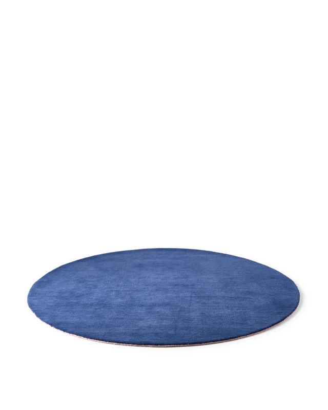 pols potten Outline kleed - Rond Dark blue