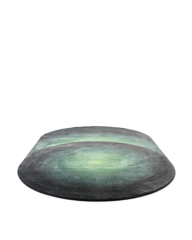Pols Potten Oval Optical Kleed Dark Green