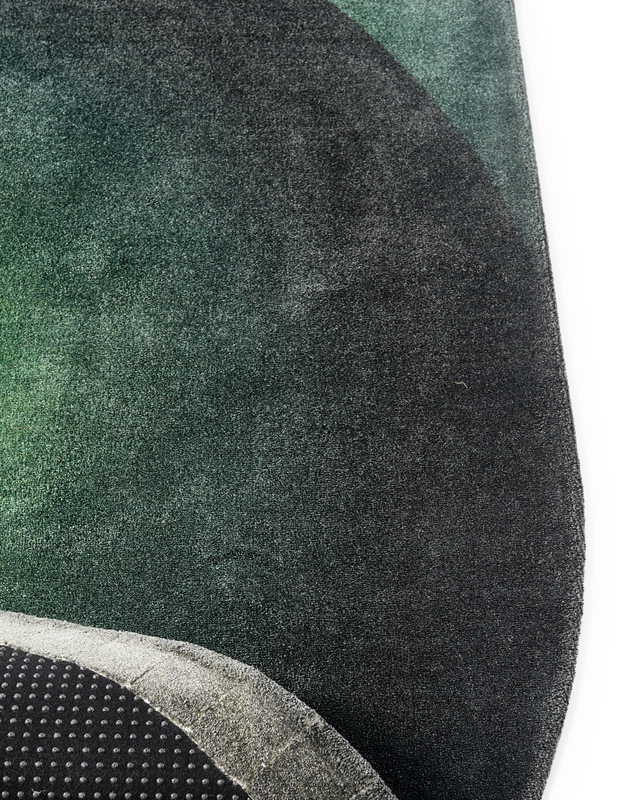 Pols Potten Oval Optical Kleed Dark Green