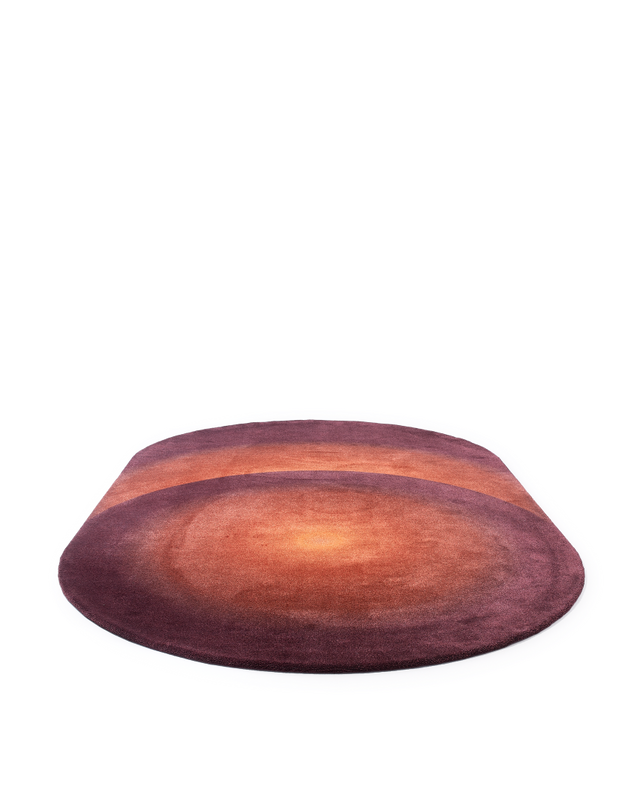 Pols Potten Oval Optical Kleed Rust Red