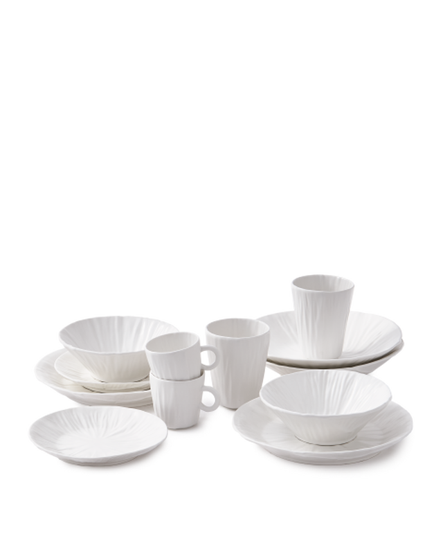 Pols Potten Packed Diner Borden - L White