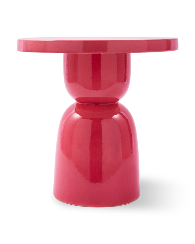 pols potten Pawn Bijzettafel light pink