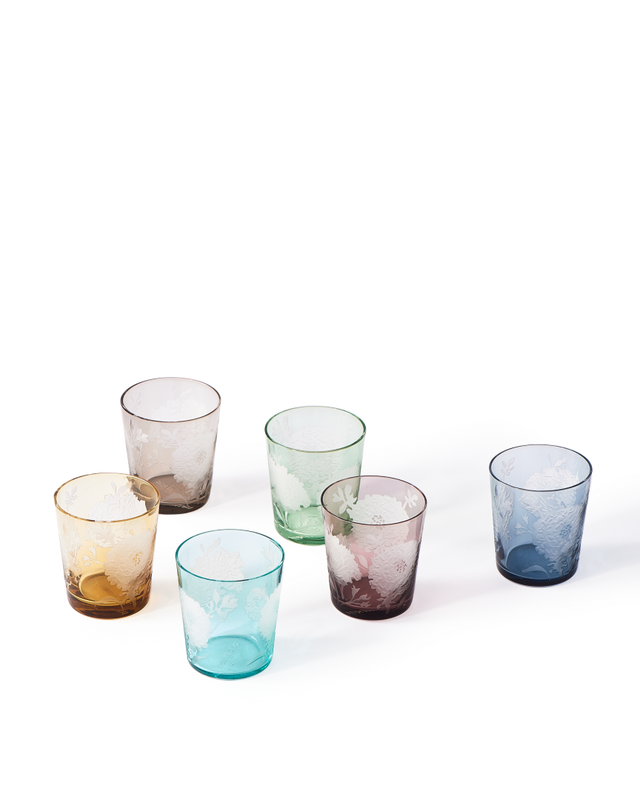 pols potten Peony Drinkglazen Multi-colour