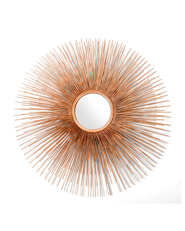 pols potten Prickle Spiegel Gold