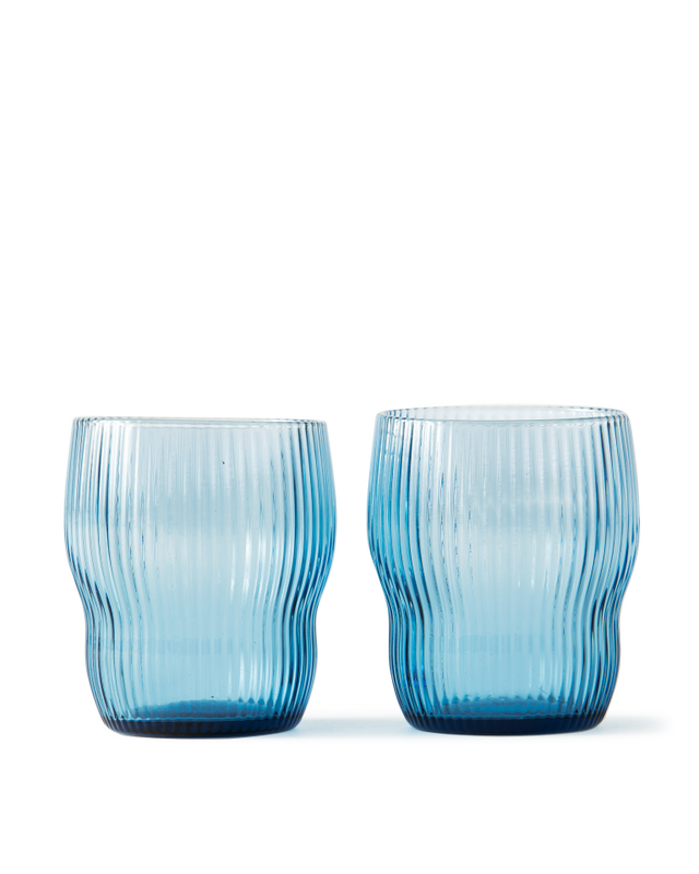 pols potten Pum Drinkglas Dark blue