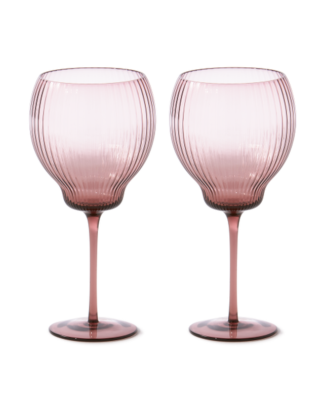 Pols Potten Pum Wijnglazen - L Dark Purple