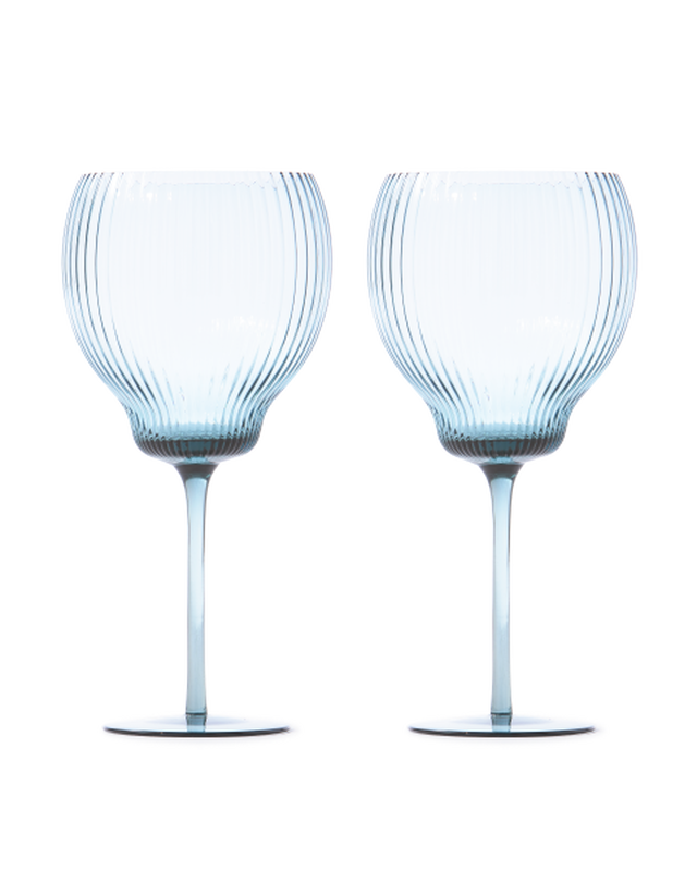 pols potten Pum Wijnglazen - L Light Blue