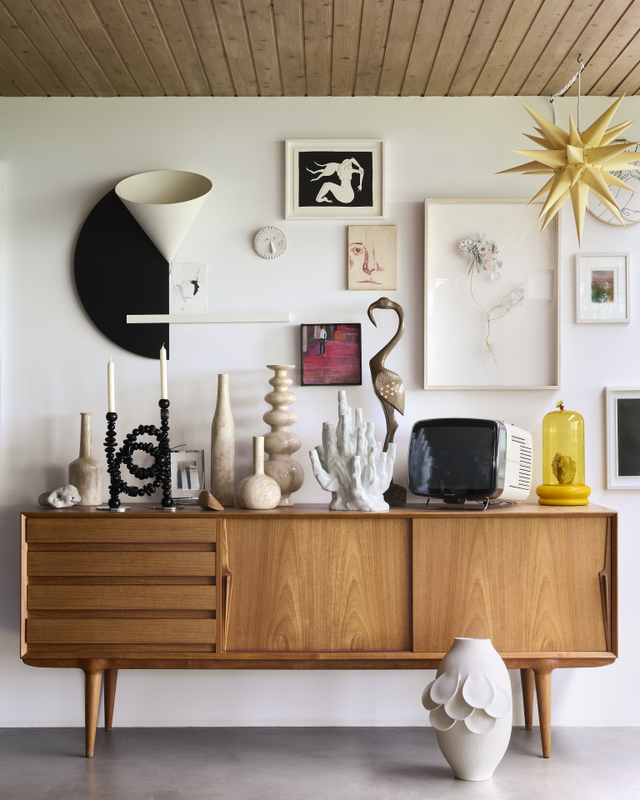 Pols Potten Quillie Vaas - M Beige