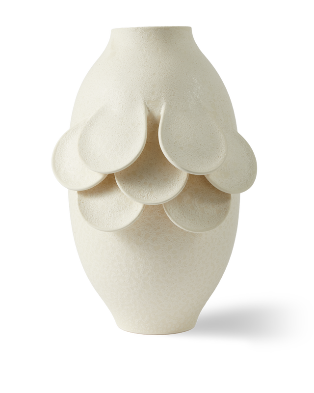 pols potten Quillie Vaas - M Beige