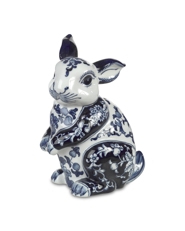 pols potten Rabbit Piggy Spaarpot Dark blue