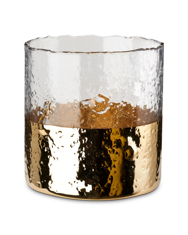 pols potten Ripple Hurricane Kaarshouder Gold