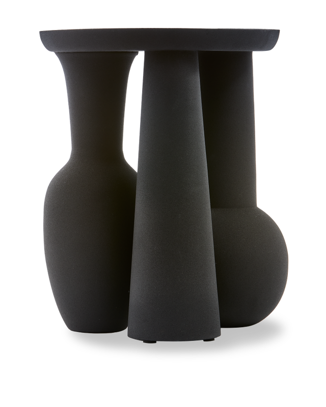 Pols Potten Roman Vaas En Schaal Black