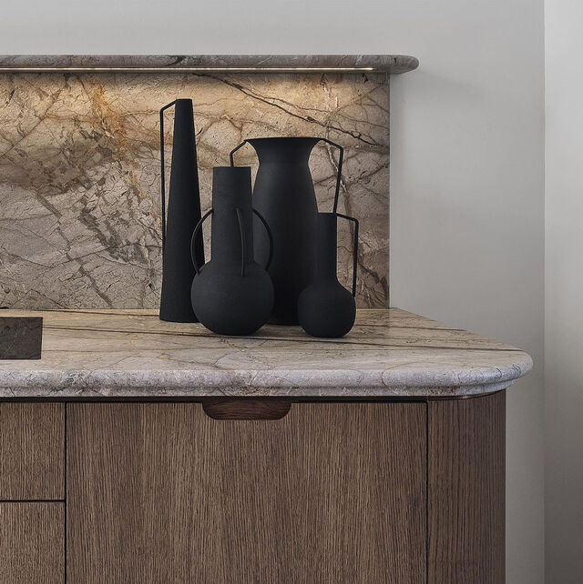 Pols Potten Roman Vaas Set 4 Black