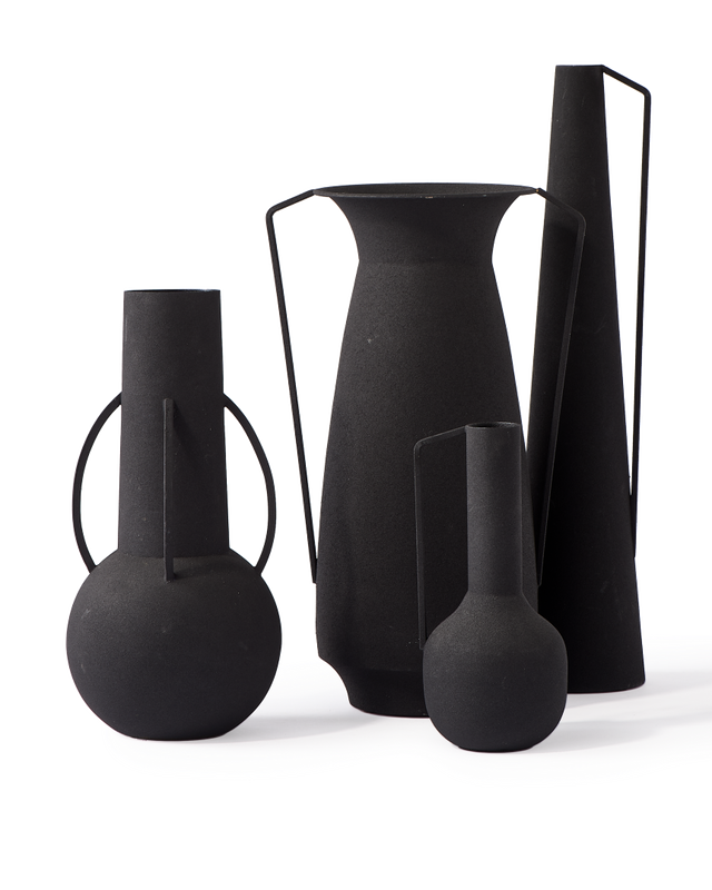 pols potten Roman Vaas Set 4 Black