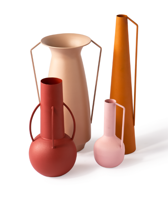 pols potten Roman Vaas Set 4 Light pink