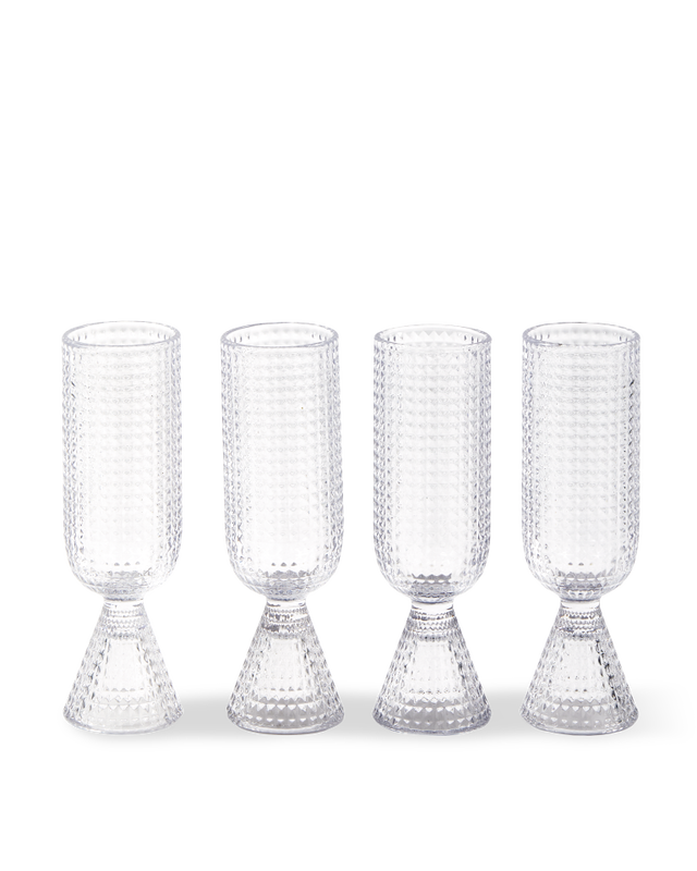 pols potten Rooftop Champagne Glazen Transparent