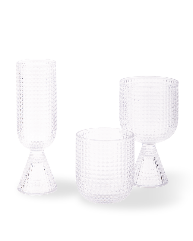 Pols Potten Rooftop Wijnglazen Transparent