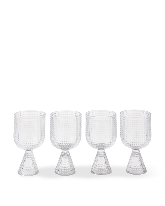 pols potten Rooftop Wijnglazen Transparent