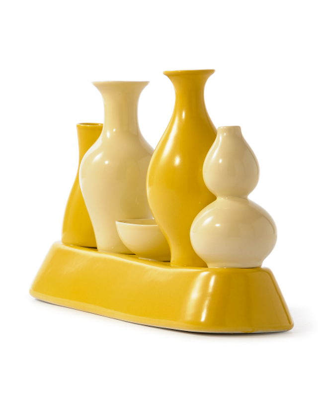 Pols Potten Shanghai Vaas Yellow