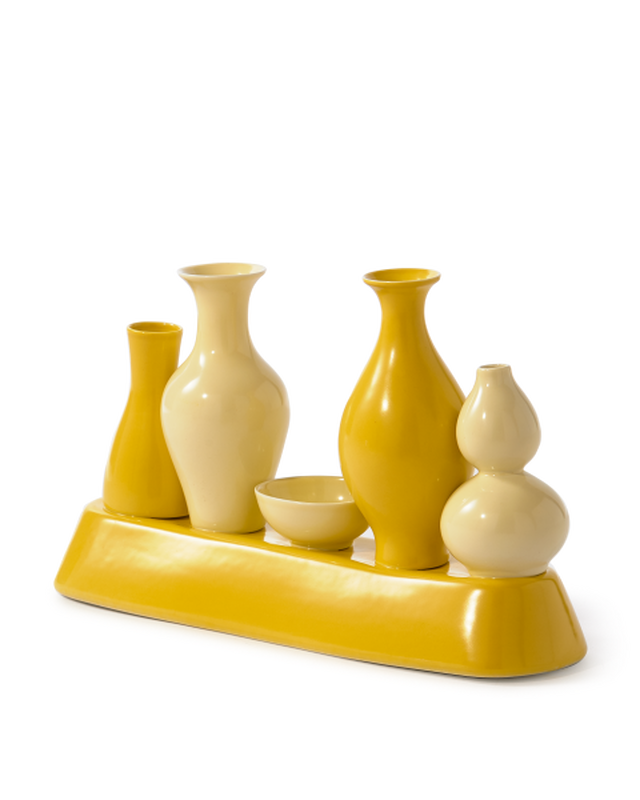 Pols Potten Shanghai Vaas Yellow