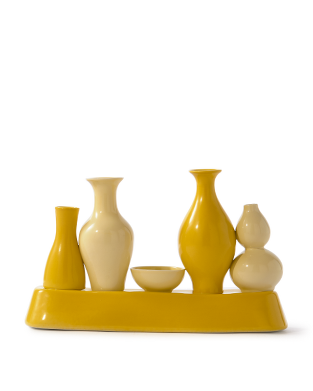 pols potten Shanghai Vaas Yellow