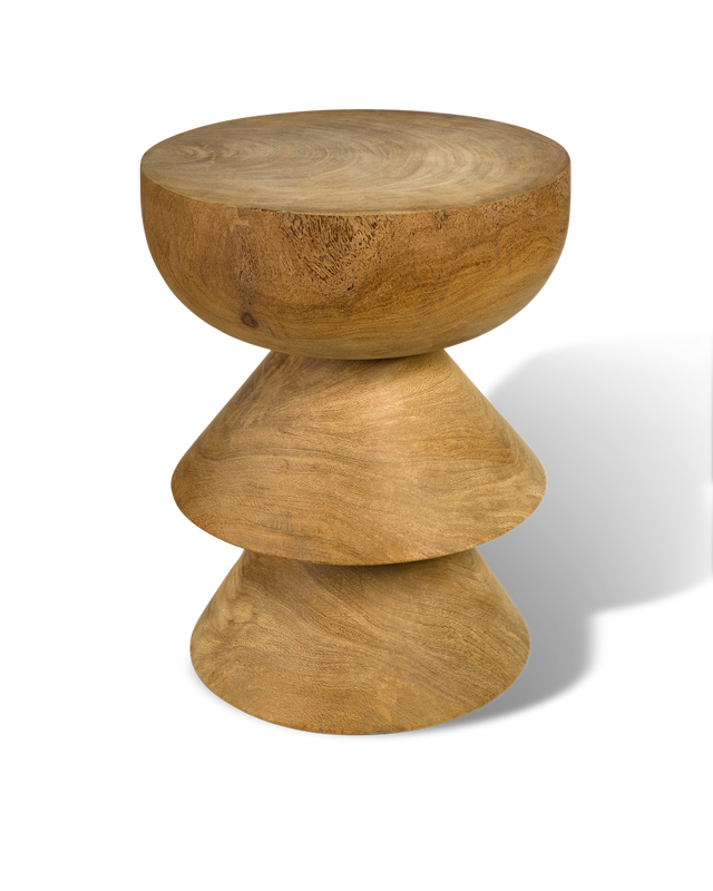 pols potten Short Skirt Kruk Cognac