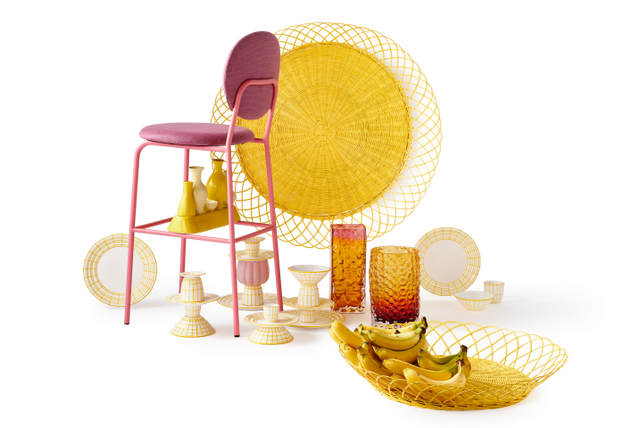 Pols Potten Simply Barstoel Berry Light Pink