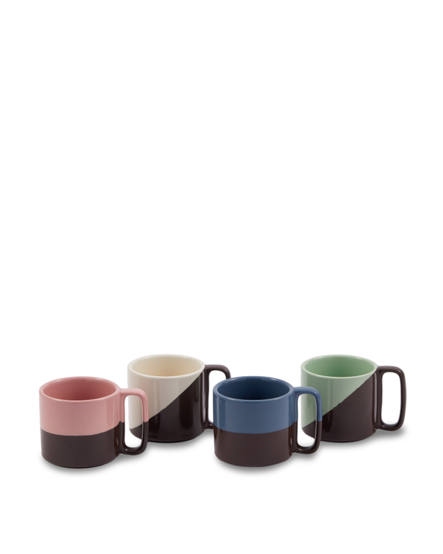 pols potten Stacking Mokken Dark grey