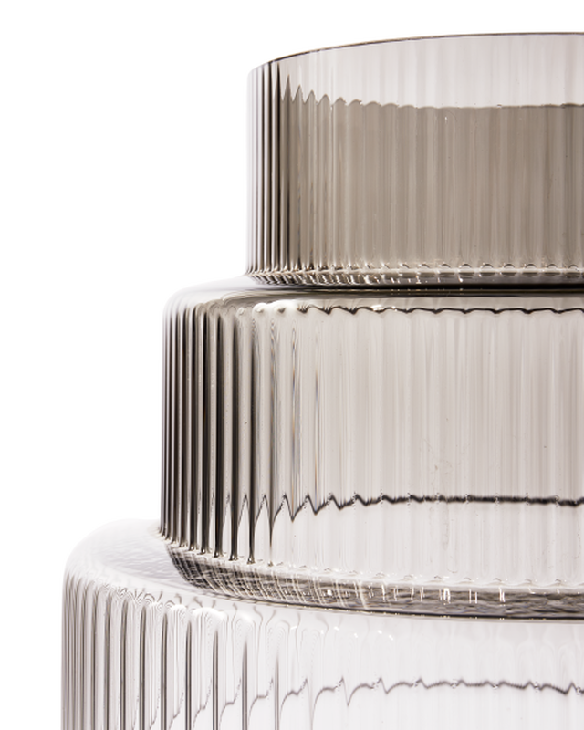 Pols Potten Steps Vaas - XXL Dark Grey