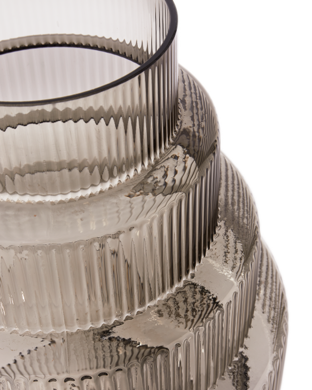 Pols Potten Steps Vaas - XXL Dark Grey