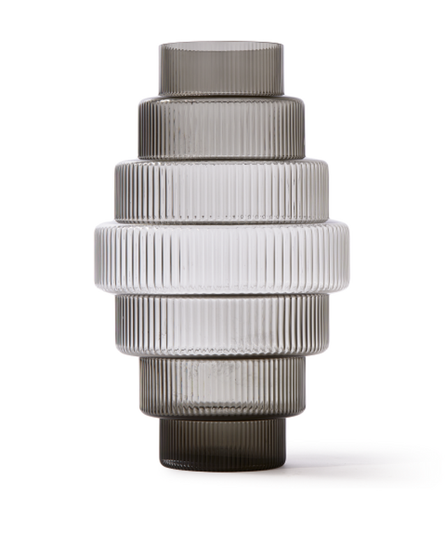 pols potten Steps Vaas - XXL Dark grey