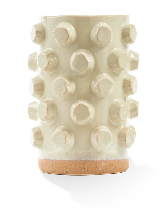 pols potten Structure Vaas - M Beige