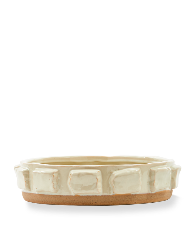 pols potten Structuur Kom Beige