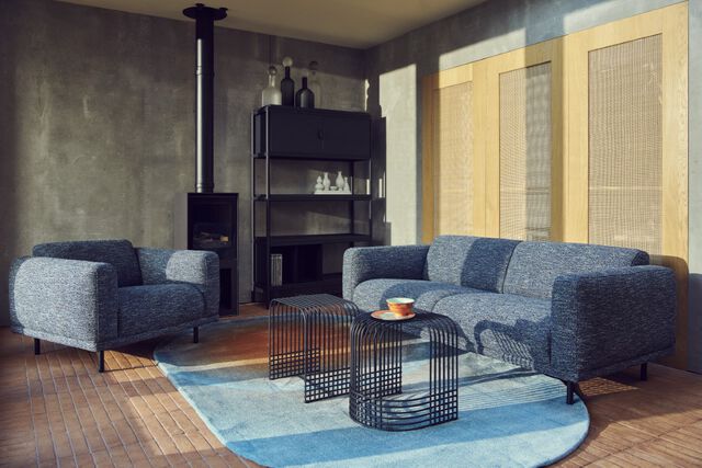 Pols Potten Teddy Bank Boho Dark Blue