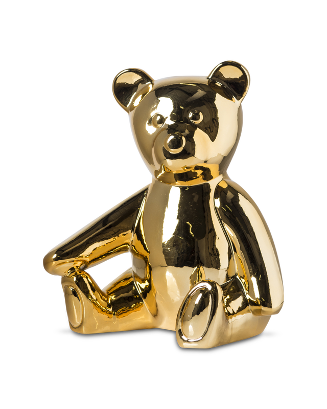 pols potten Teddy Spaarpot Gold