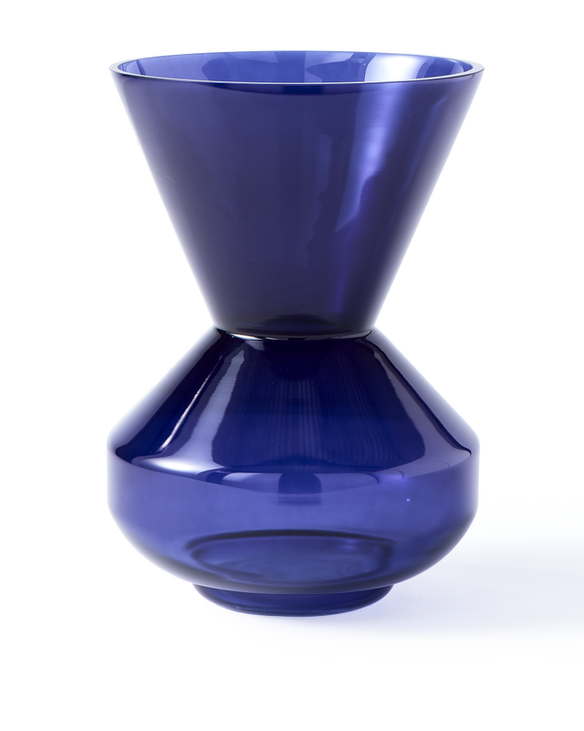 Pols Potten Thick Neck Vaas Dark Blue