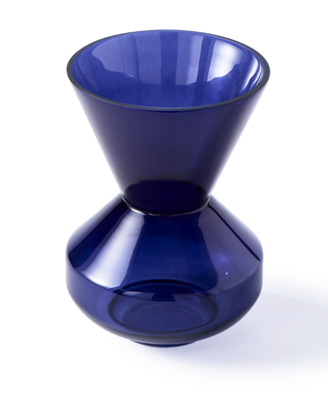 pols potten Thick Neck Vaas Dark blue