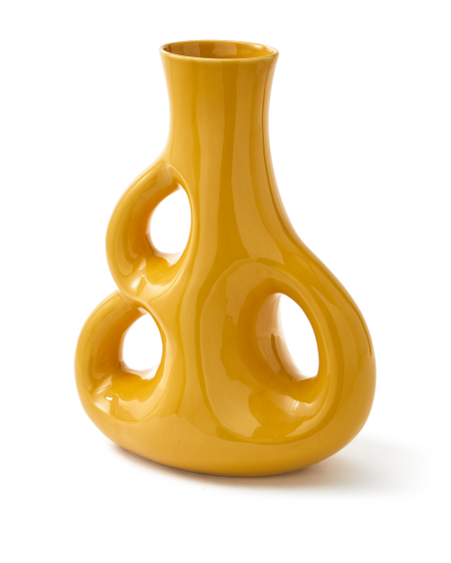 Pols Potten Three Ears Vaas - M Yellow