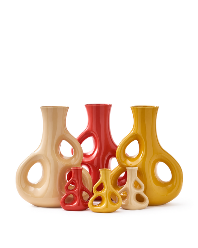 Pols Potten Three Ears Vaas - S Yellow