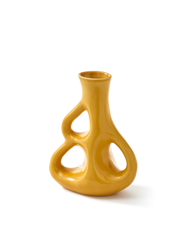 Pols Potten Three Ears Vaas - S Yellow