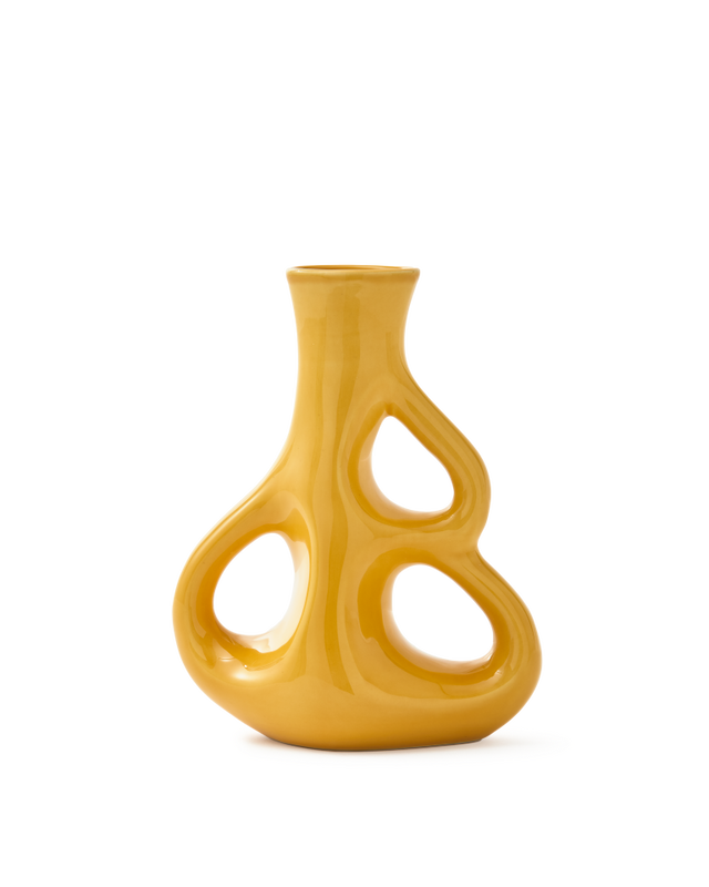 pols potten Three Ears Vaas - S Yellow