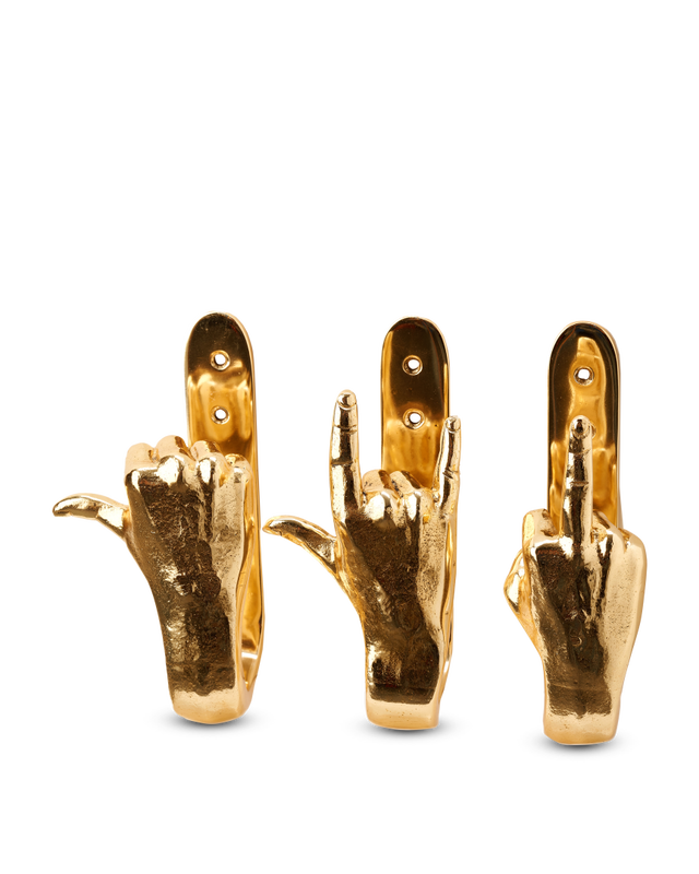 Pols Potten Thumbs Up Wandhaak Gold