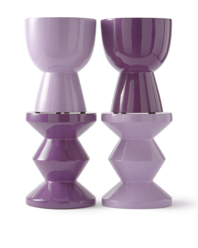 Pols Potten Tip Tap Kruk Lilac