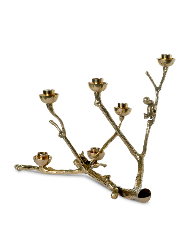 pols potten Twiggy Kaarshouder Gold