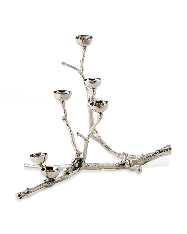 pols potten Twiggy Kaarshouder Silver