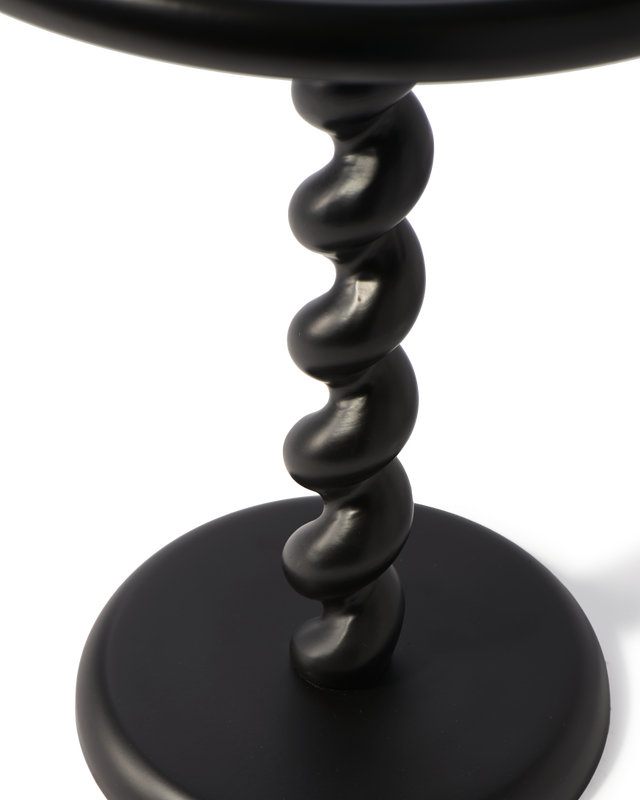 Pols Potten Twister Bijzettafel Black