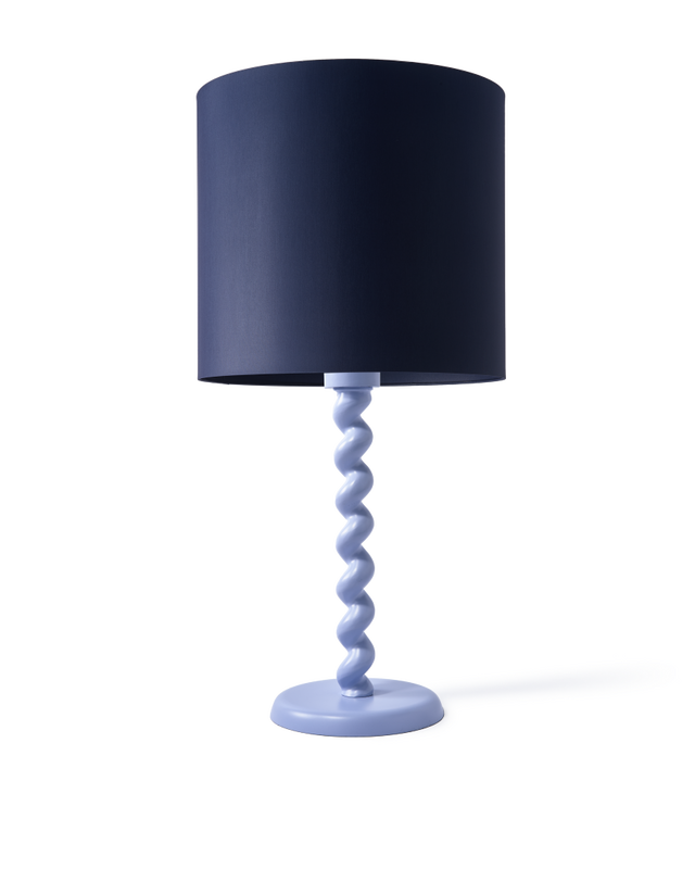 Pols Potten Twister Lampvoet Light Blue