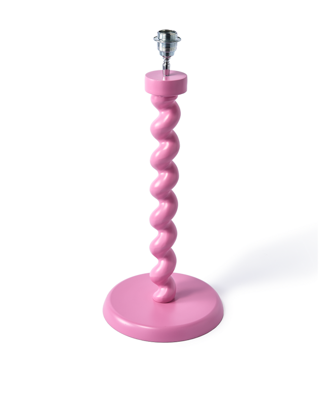 pols potten Twister Lampvoet Light pink