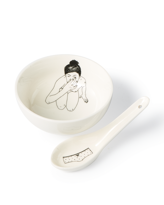 Pols Potten Undressed Kommen White