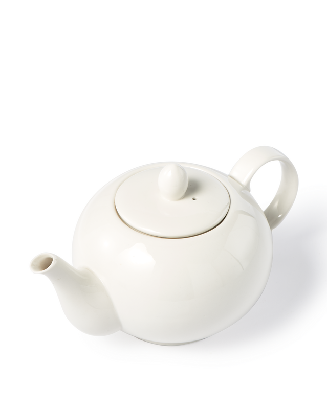 pols potten Undressed Theepot White